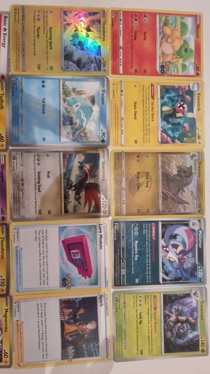  Pokémon Card Lot  20 Real Cards (Includes Rares & Trainers)