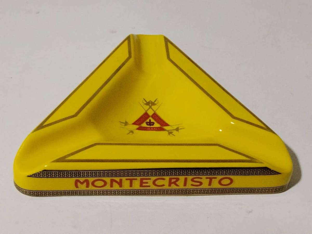 Montecristo triangle cigar ashtray