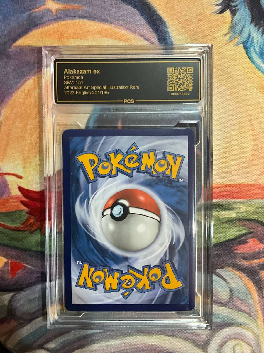 Pokemon Graded TCG | Alakazam ex #201 | Scarlet & Violet 151 | PCG 9.5