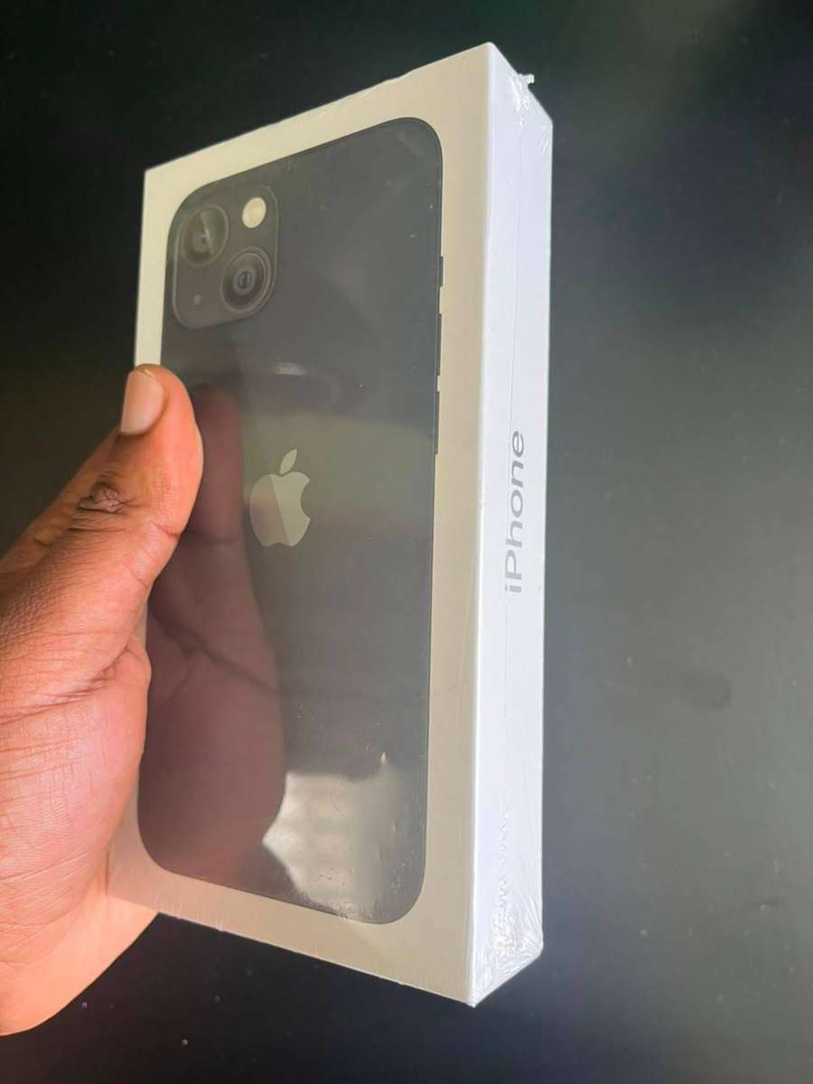 Apple iPhone 13 128GB Midnight CPO Sealed in Box + FREE Glass screen protector + Back Cover