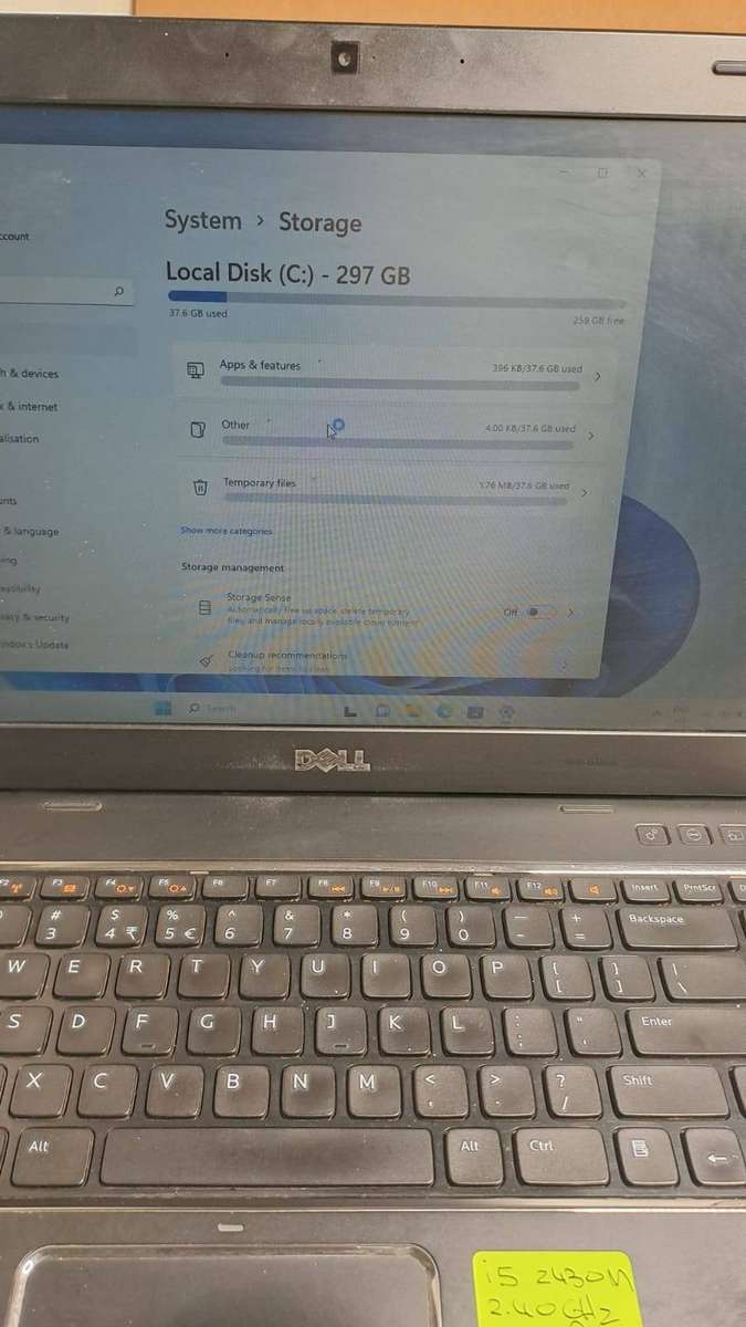 DELL VOSTRO 3550 Core i5 4GB RAM 300GB HDD Laptop