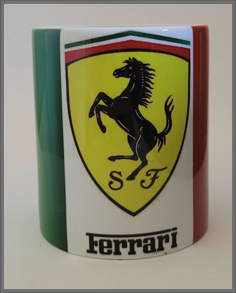 Custom Coffee Mug - Ferrari F1 Wraparound Mug