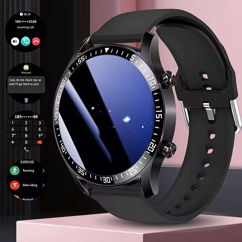 The 2026 New Classic Smartwatch Features an HD Touchscreen, Wireless Calling, Message Notifications,