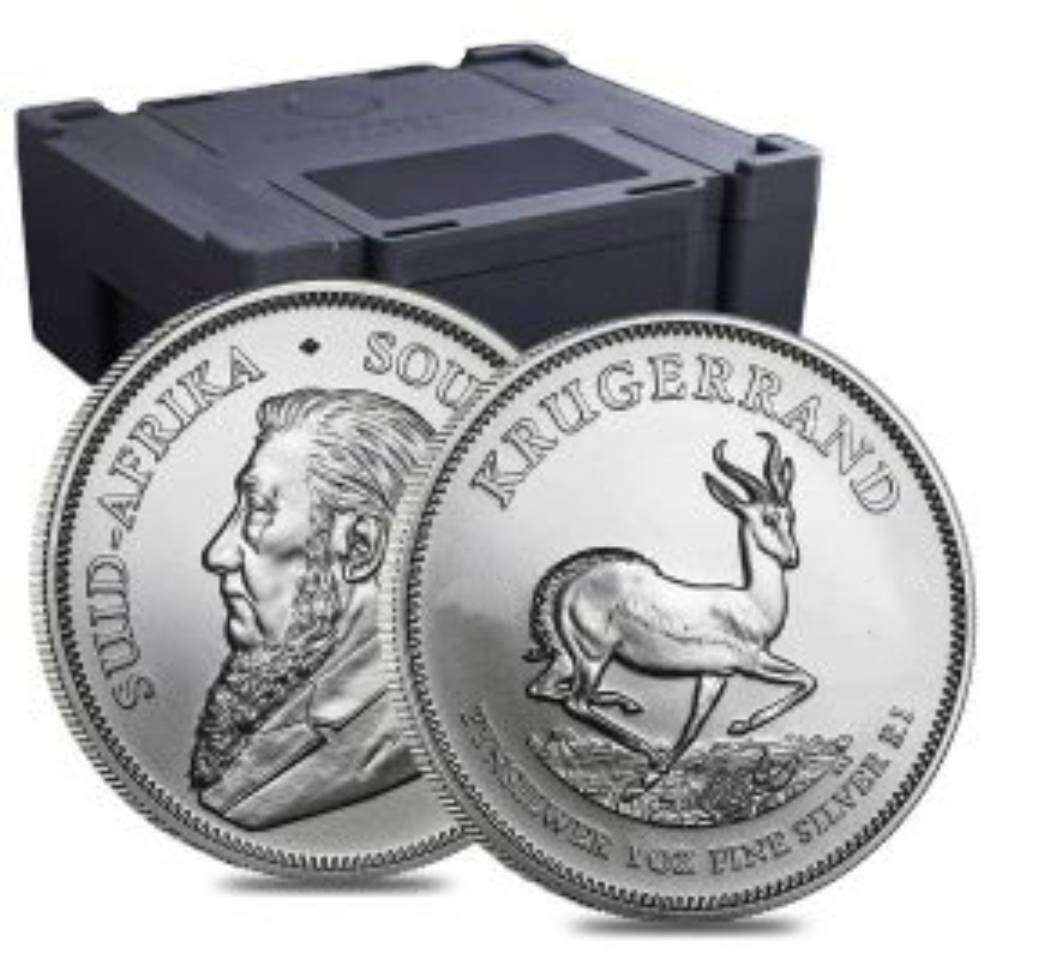 2026 1oz Silver Krugerrand Monster Box available #500 coins Uncirculated