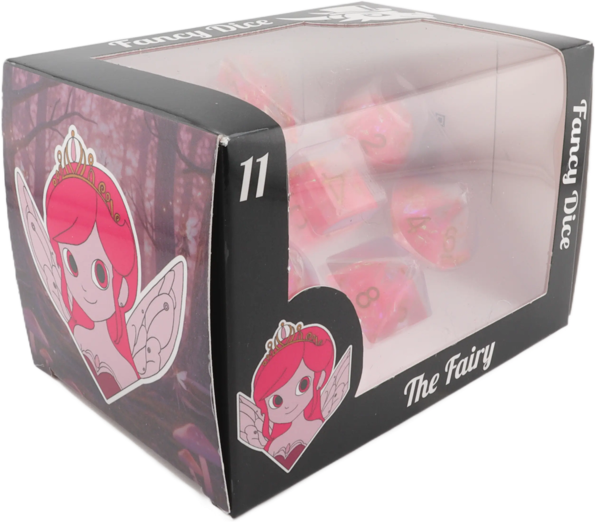 Fancy Dice - Premium resin dice set - The Fairy