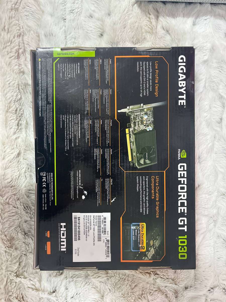Gt 1030 2g low profile