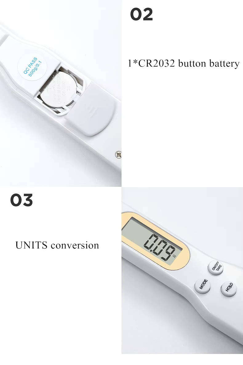 Digital Measuring Spoon Scale with LCD Screen, 23.5cm