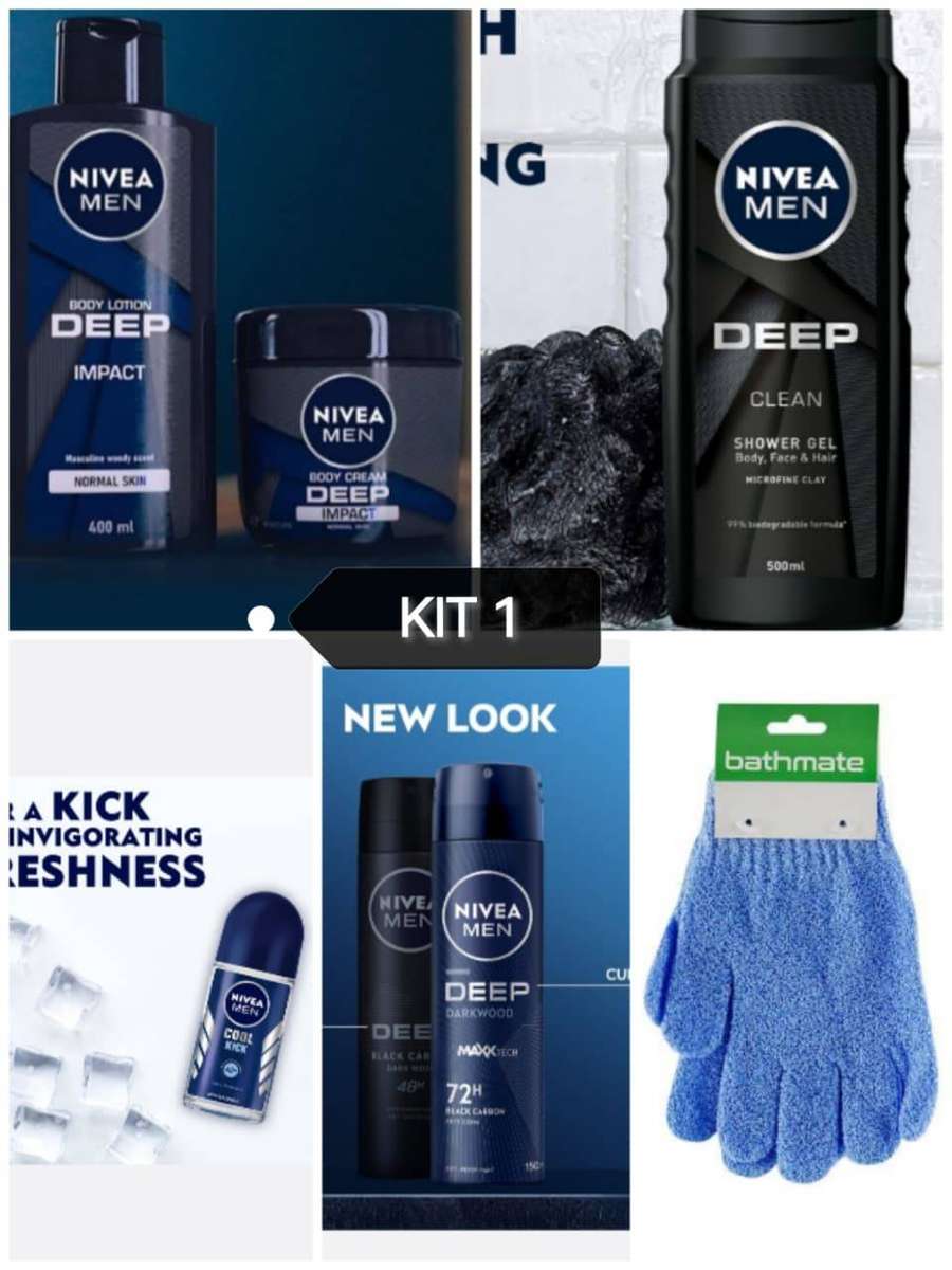 NIVEA MEN KIT 1- EVERYDAY ESSENTIALS (5 PRODUCTS)