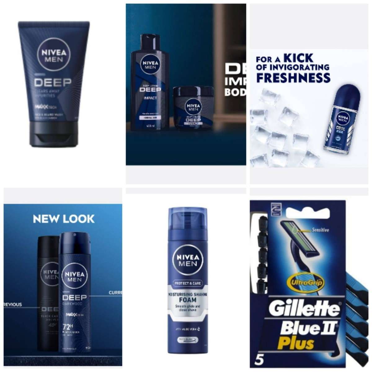 NIVEA MEN KIT 3- Daily Grooming (6 products)