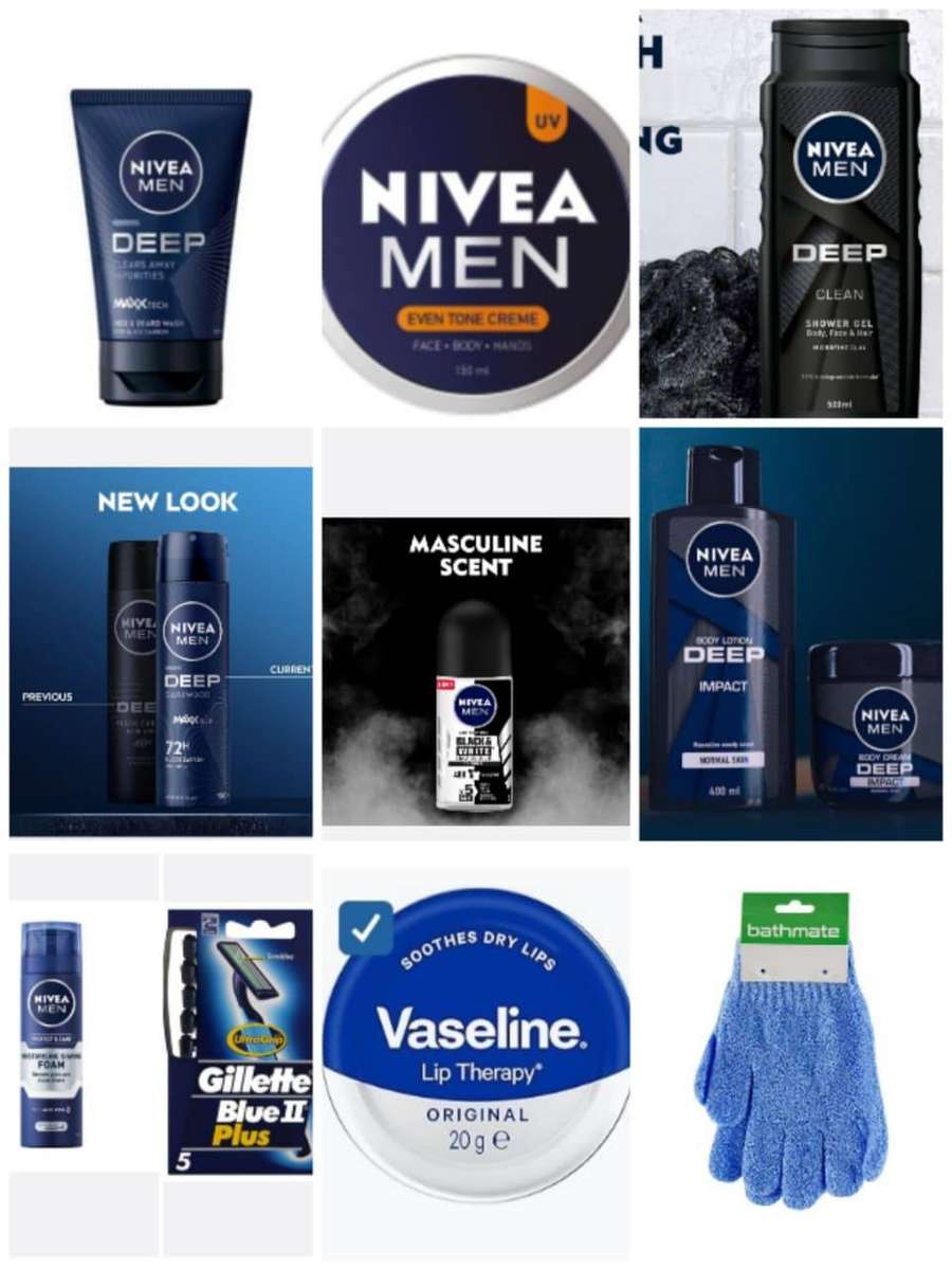 Nivea Men Kit 5-Ultimate Self-Care Kit (10 Products)