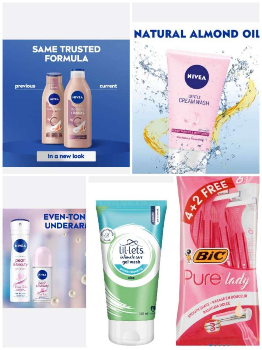 NIVEA WOMEN KIT 3-DAILY CARE (6 PRODUCTS)