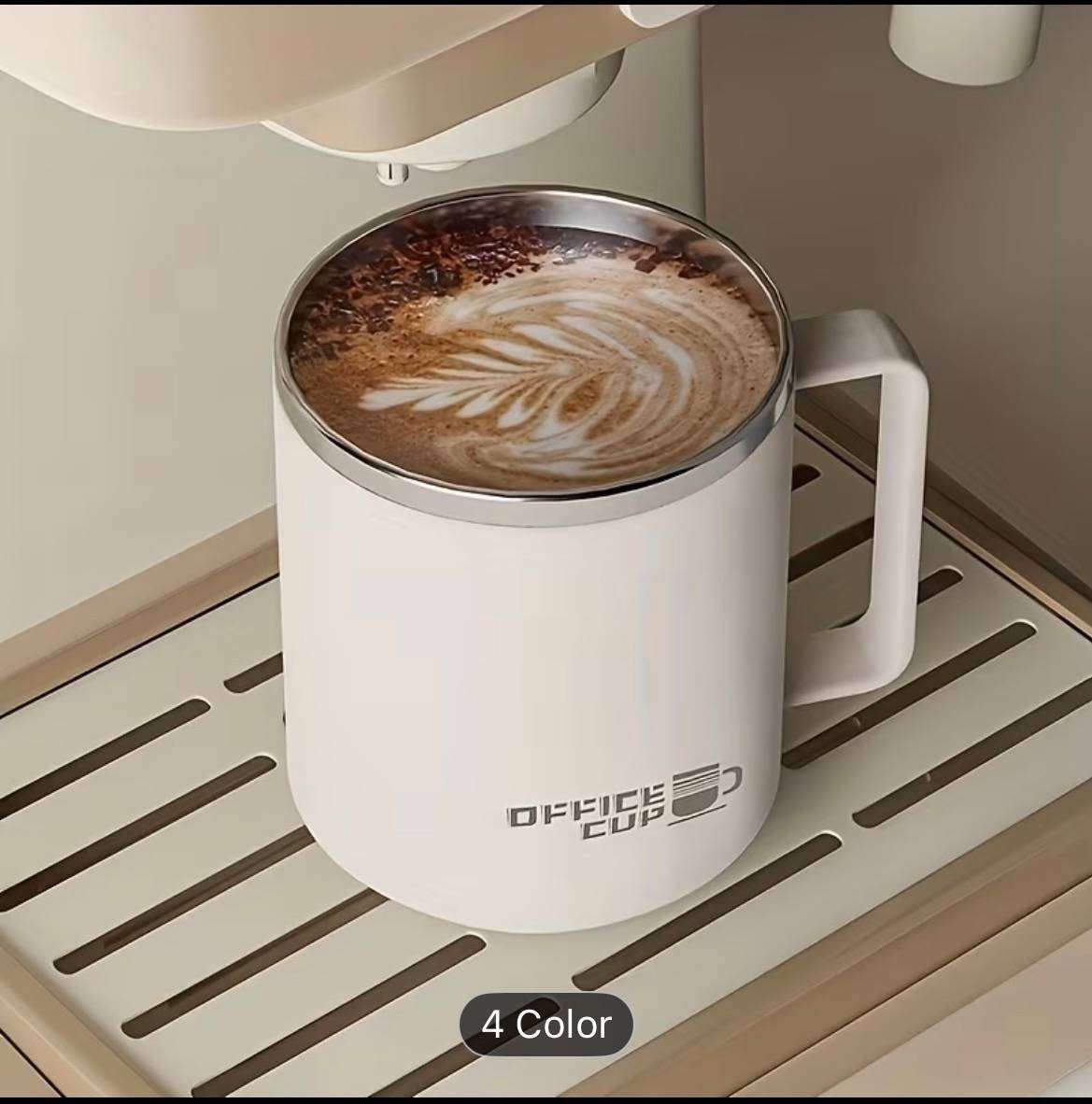 1pc Stainless Steel Insulated Coffee Tumbler with Lid