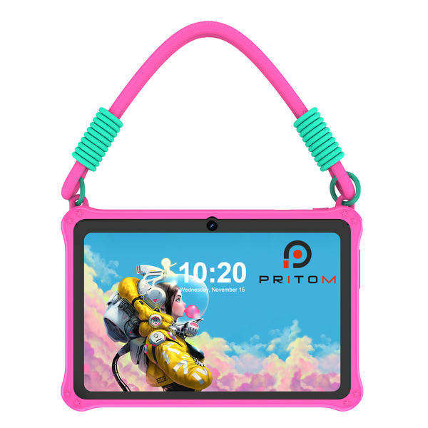 PRITOM Kids Adventure Tablet 7 Pink