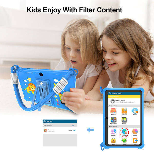 PRITOM Kids Adventure Tablet 7