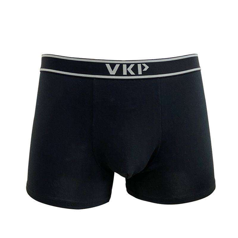 VKP Underwear Boxers Cotton Briefs For Men 4 Pack - Large