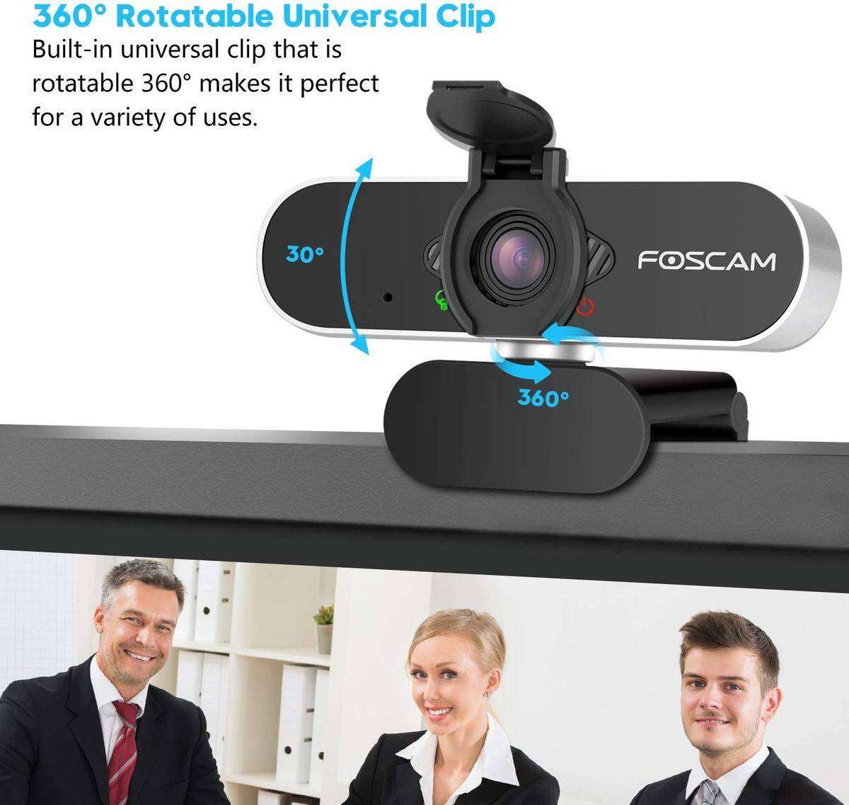 FOSCAM 1080P HD USB Streaming Web Cam