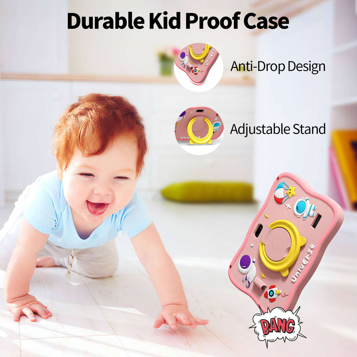 Pritom K7 Pro Astronaut Kids Tablet - 7