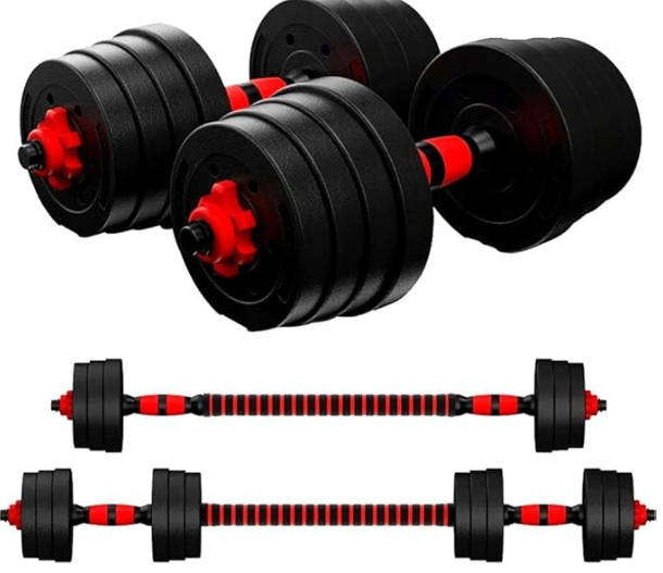 40kg Adjustable Dumbbell Set 2 in 1
