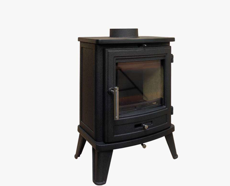Arum 5.1 kw Cast Iron Wood Burning Stove