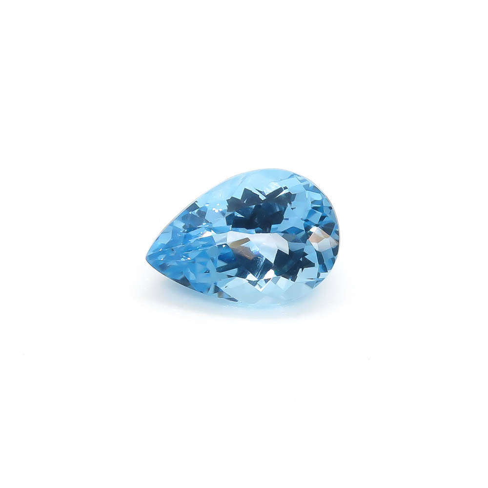 Sky Blue Topaz 5.3 ct Pear Shape - Genuine Semi-Precious Gemstone