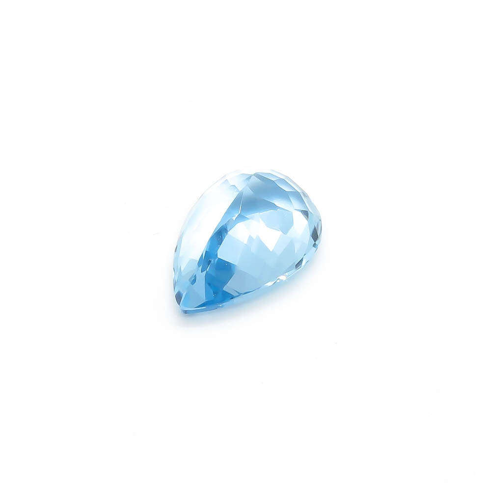 Sky Blue Topaz 5.3 ct Pear Shape - Genuine Semi-Precious Gemstone