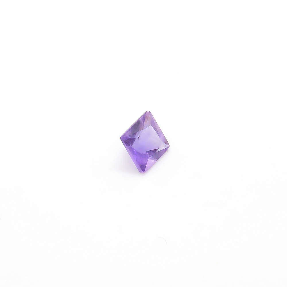 5 x 5 mm Amethyst - Medium Purple Square Gemstone