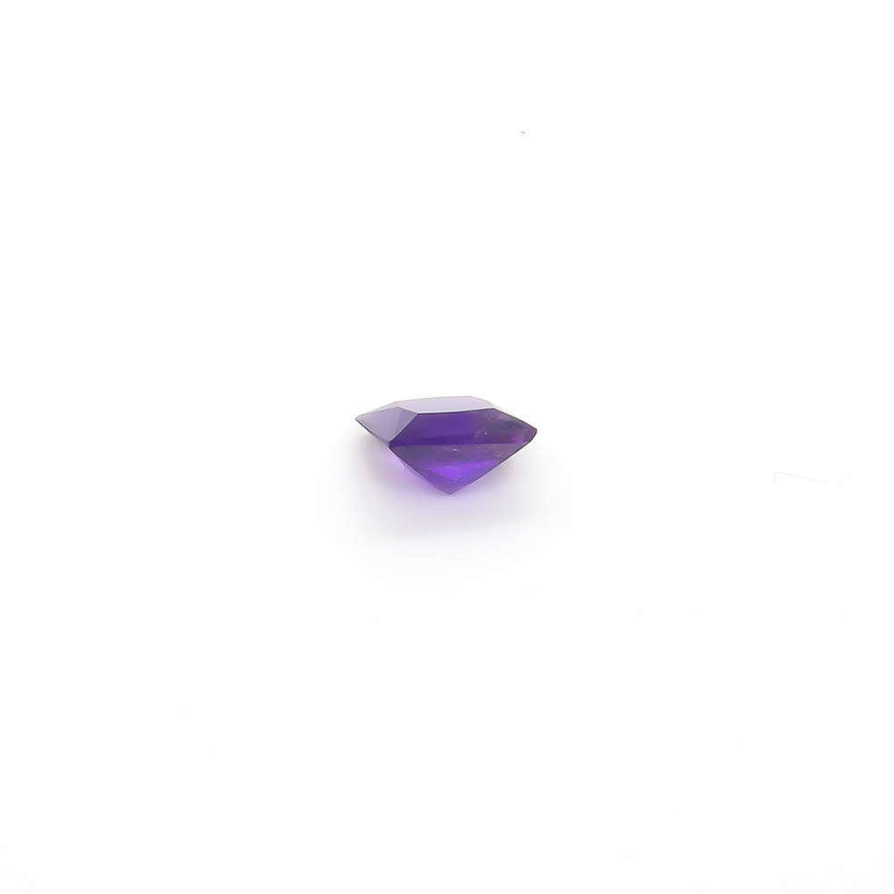 5 x 5 mm Amethyst Deep Purple Square Gemstone - Natural Amethyst