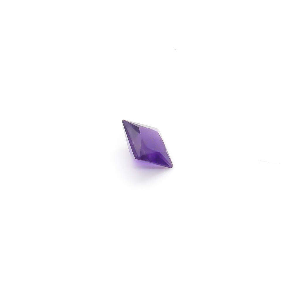 5 x 5 mm Amethyst Deep Purple Square Gemstone - Natural Amethyst
