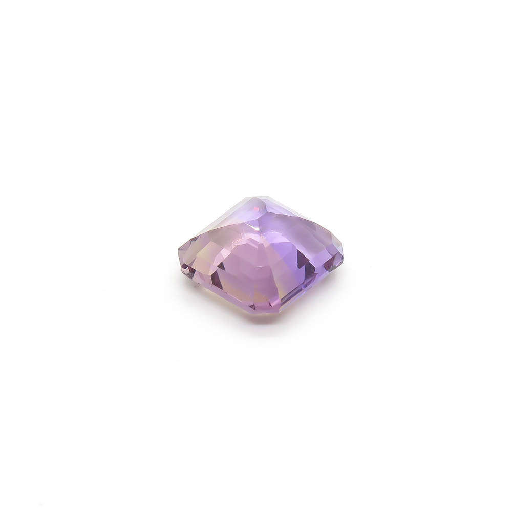 6.29ct Emerald Cut Ametrine Gemstone - Natural Semi-Precious Stone