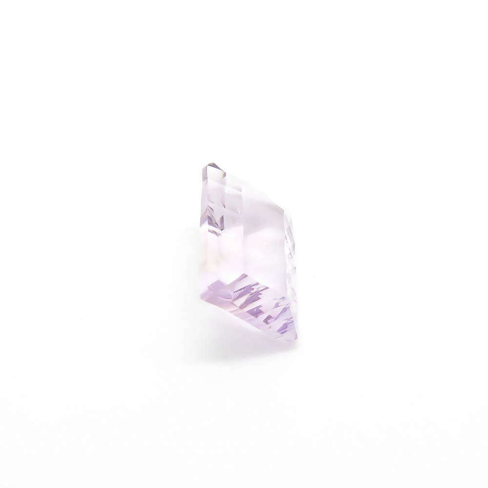 7.09 ct Amethyst Rose de France Baguette - Pale Lavender Gemstone