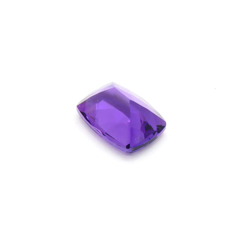 6.66 ct Amethyst Purple Cushion Gemstone - Natural, High-Quality