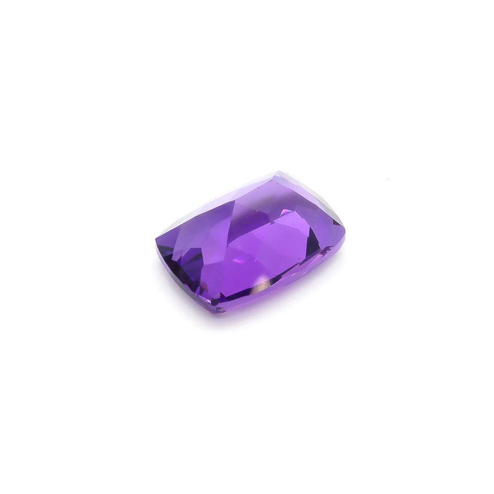 6.66 ct Amethyst Purple Cushion Gemstone - Natural, High-Quality