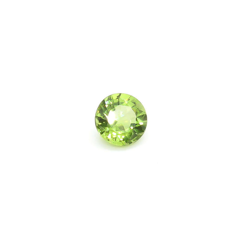 1.75ct Round Peridot Gemstone - Genuine Semi-Precious Gem