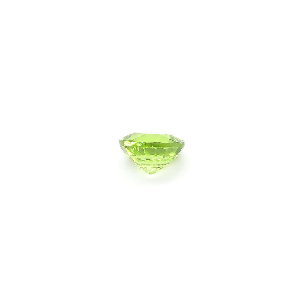 1.75ct Round Peridot Gemstone - Genuine Semi-Precious Gem