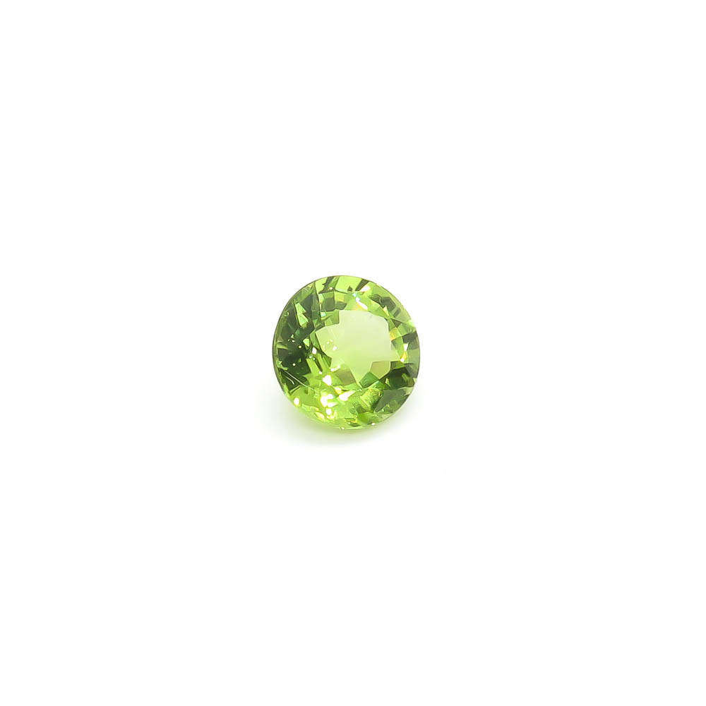 1.75ct Round Peridot Gemstone - Genuine Semi-Precious Gem