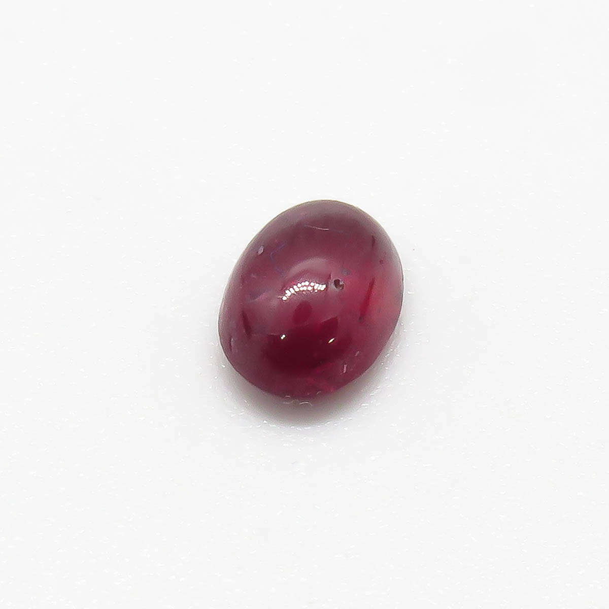 1.57ct Natural Ruby Oval Cabochon - Madagascar