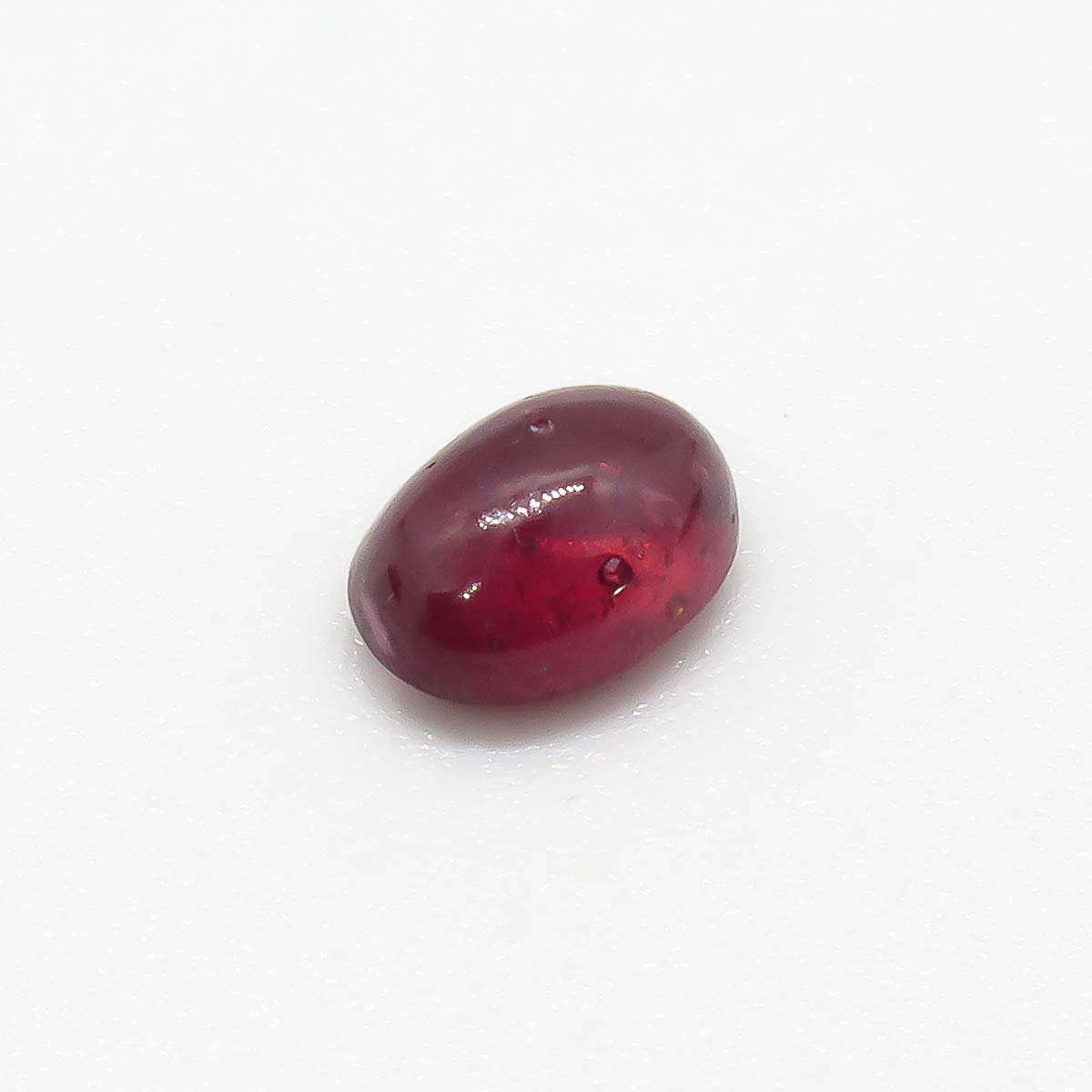 1.57ct Natural Ruby Oval Cabochon - Madagascar