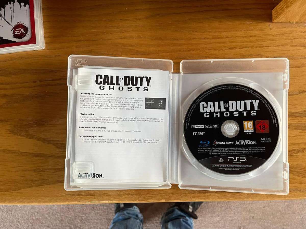 PS3 Game Bundle | God of War, Call of Duty, Far Cry, Dragon Age + More | 7 Games
