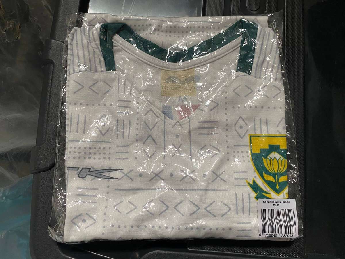 South African Hockey - TK - Men's Away Supporters Shirt - White - M