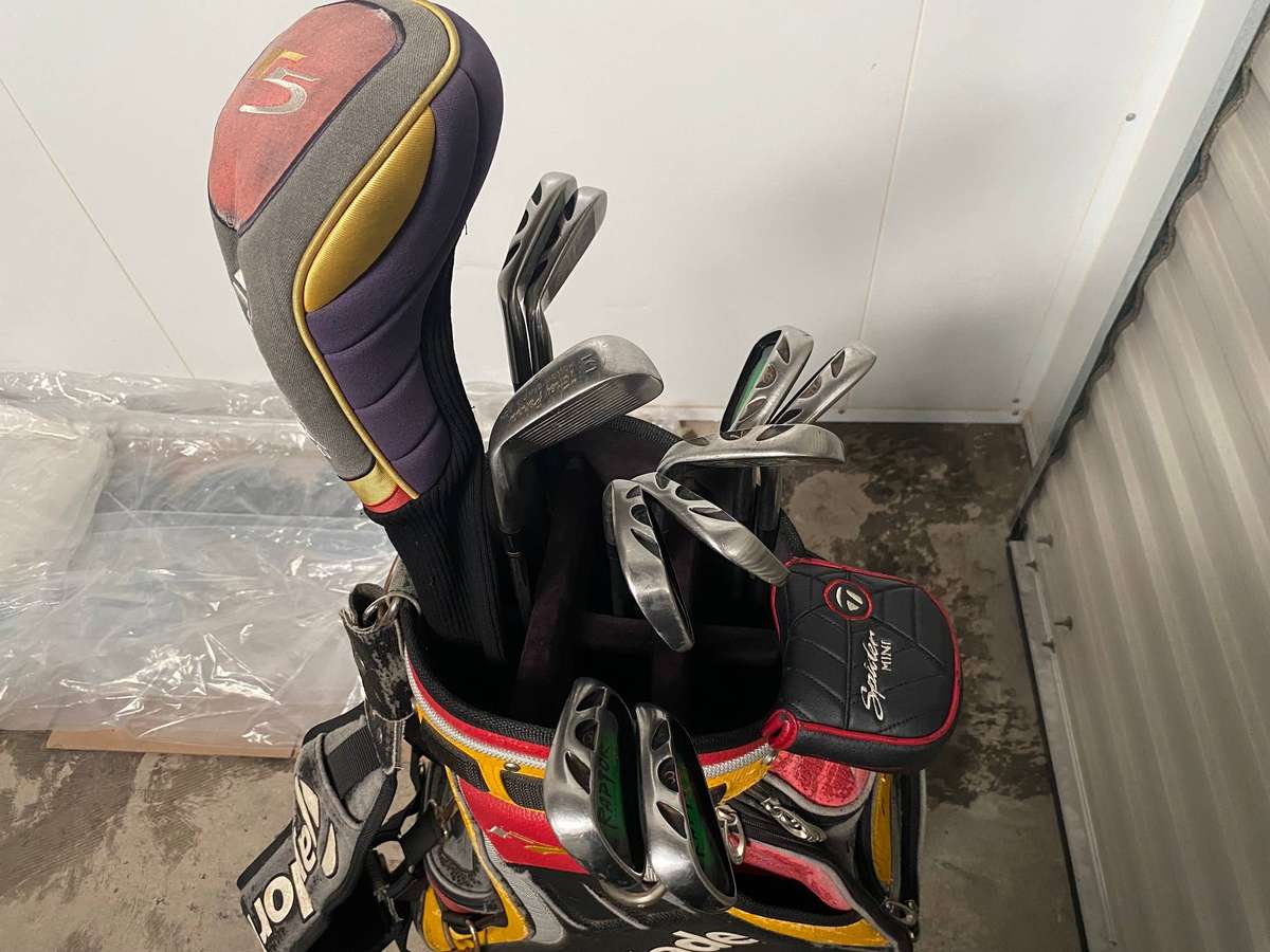 Golf Club Set, Bag & Balls For Sale