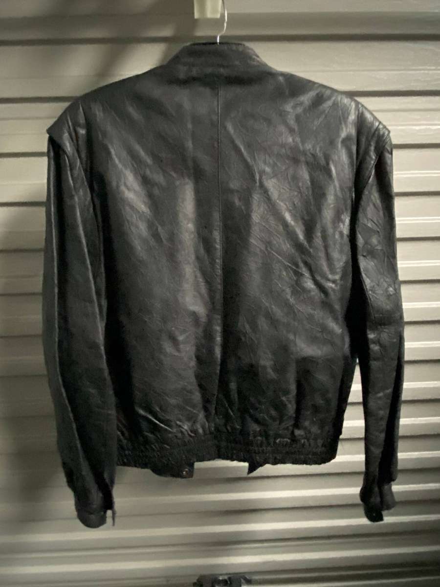 Peter Hadley Black Genuine Leather Jacket