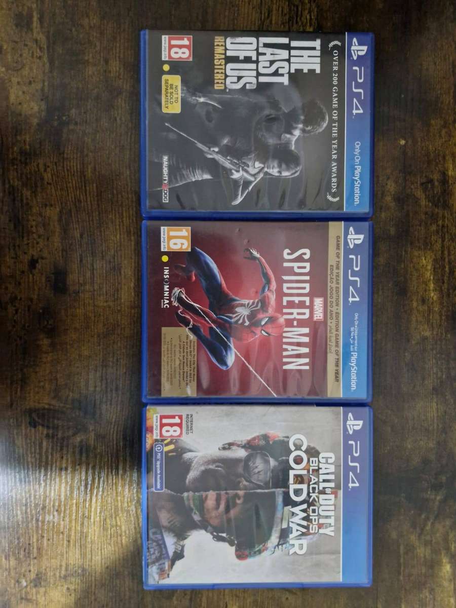 PlayStation 5 1TB + 2 DualSense Controllers + 4 PS5 Games and 15 PS 4 Games