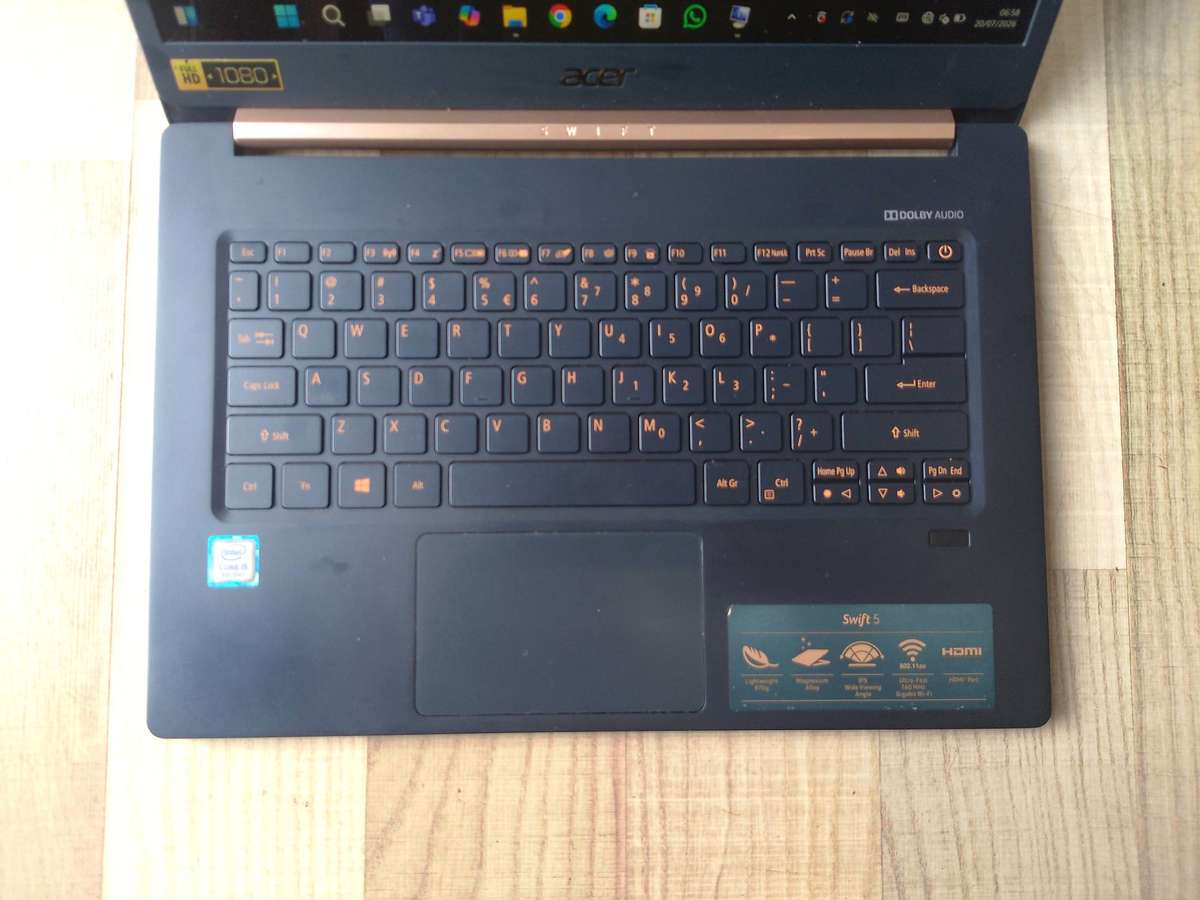 Acer Swift 5 SF514-53T | i5 8th Gen | 8GB RAM | 256GB SSD | Touchscreen