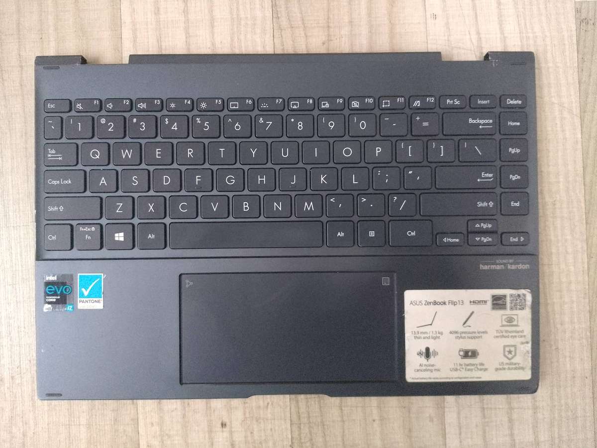 ASUS ZenBook Flip 13 Keyboard,  Palmrest Assembly | For Parts/repair