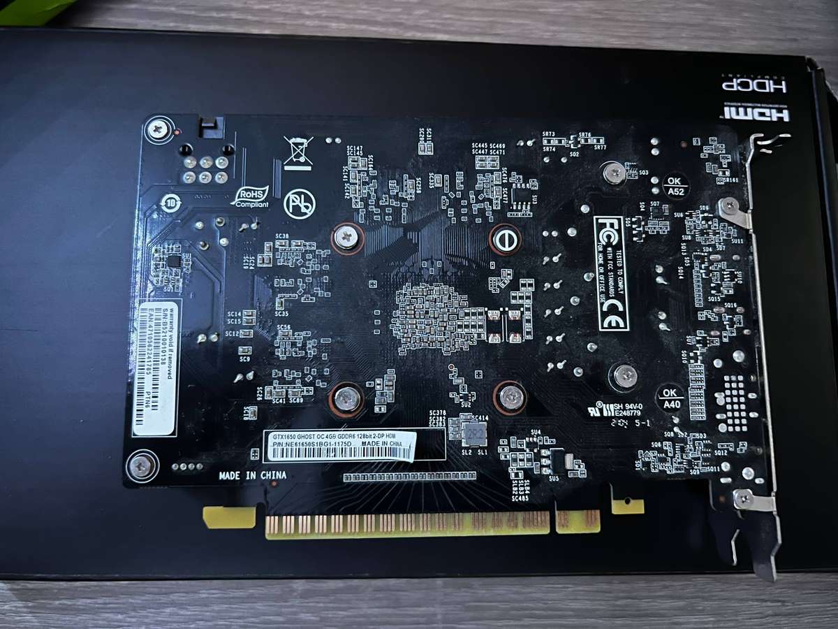 Gainward Ghost GeForce GTX 1650 D6 4GB GDDR6 Graphics Card