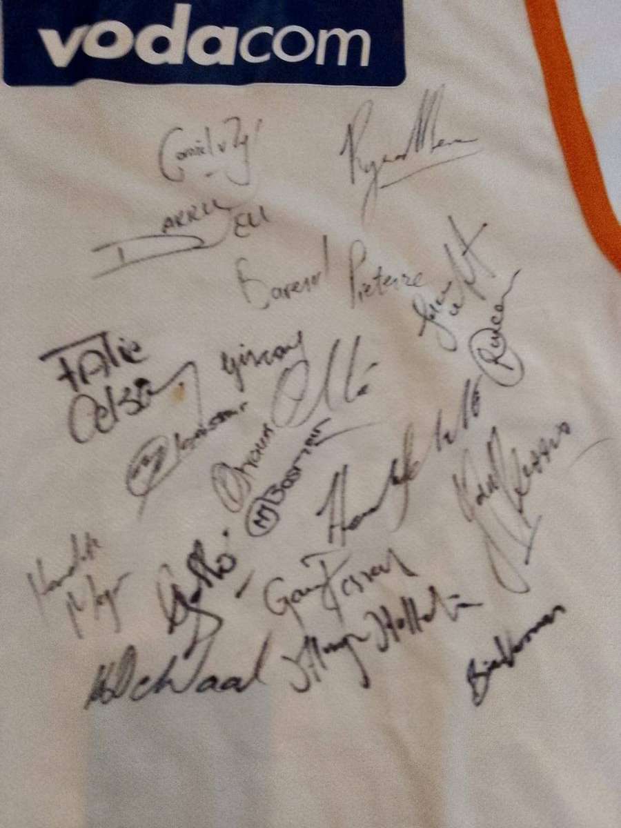 Cheetahs nr1 Squad Signed