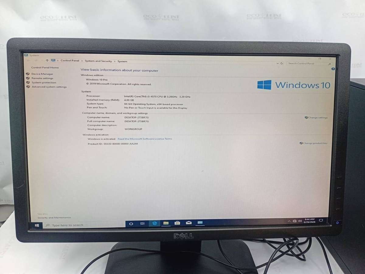 Dell Windows 10 Desktop
