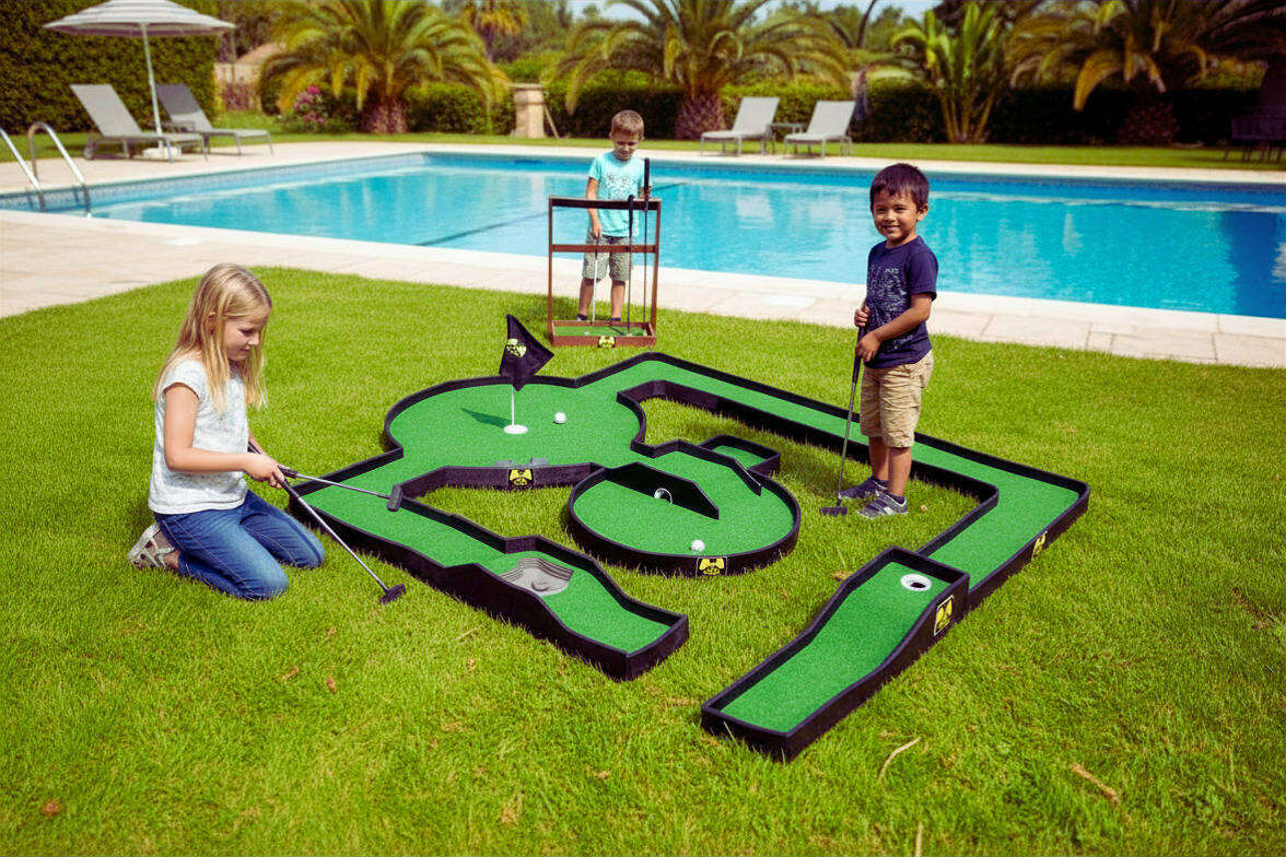 Mini Golf Puzzle Set 7 Lane Modular Putt Putt Course 140+ Layouts