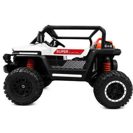 Kids 12V 4x4 Electric Ride On Jeep with Remote Control & LED Lights