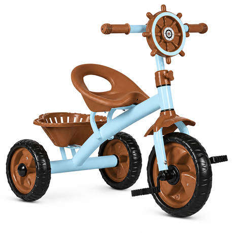 Kids 3 Wheel Scooter - Adjustable, Foldable, with Lights and Music Blue